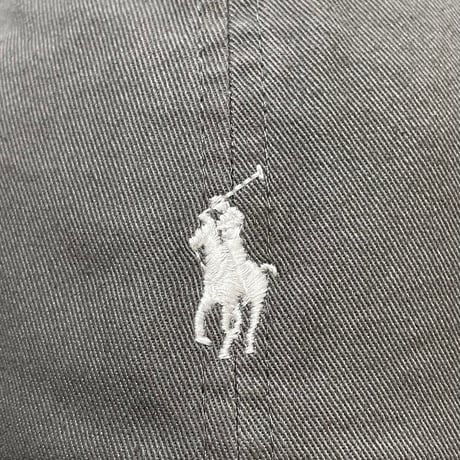 POLO RALPHLAUREN　CLASSIC BASEBALL CAP (PERFECT GREY)