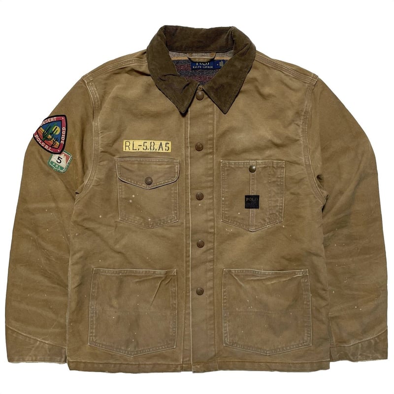 RalphLauren ボクシーフィット デストロイドヘム フィールドジャケット RalphLauren ボクシーフィット デストロイドヘム フィールド