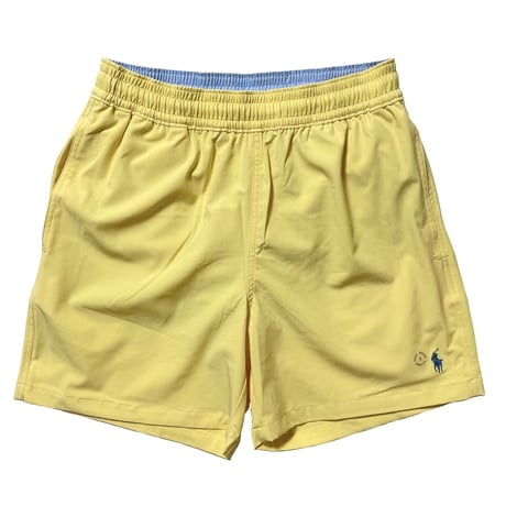 POLO RALPHLAUREN　"INNER POCKET" SWIM SHORTS (YELLOW)