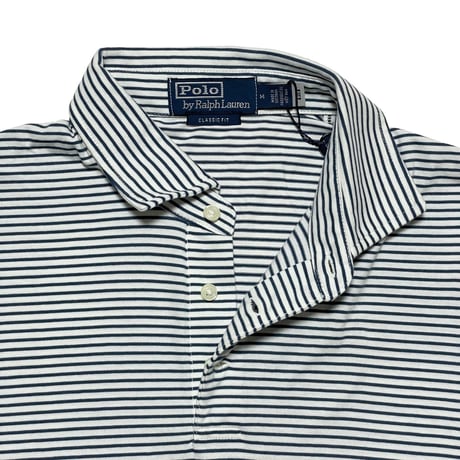 POLO RALPHLAUREN　"STRIPED" POLO SHIRT