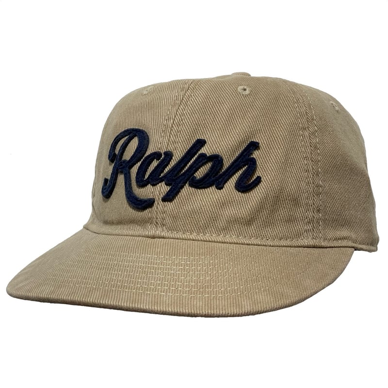 新品24SS POLO RALPH LAUREN ウールアップリケ BB CAP アップリケド ツイル ボール キャップ（キャップ）｜POLO RALPH