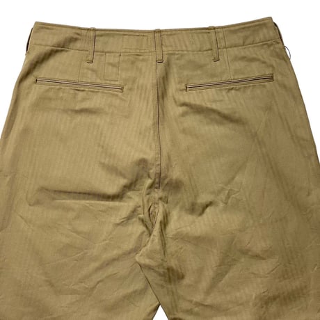 M.V.P. x CORONA　"HERRINGBONE" DESERT SLACKS (KHAKI)