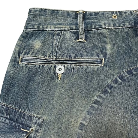 RRL RALPHLAUREN　"INDIGO DENIM" CARGO SHORT