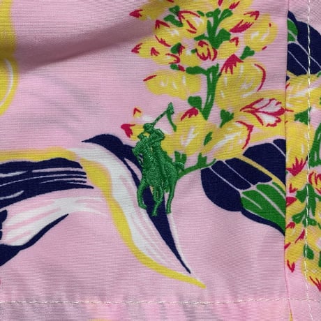 POLO RALPHLAUREN　"FLORAL PRINT" SWIM SHORTS