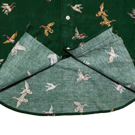 POLO RALPHLAUREN　"DUCK EMBROIDERY" CORDUROY SHIRT