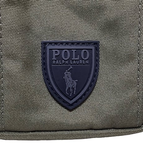 POLO RALPHLAUREN　"COATING CANVAS" POUCH (2COLOR)