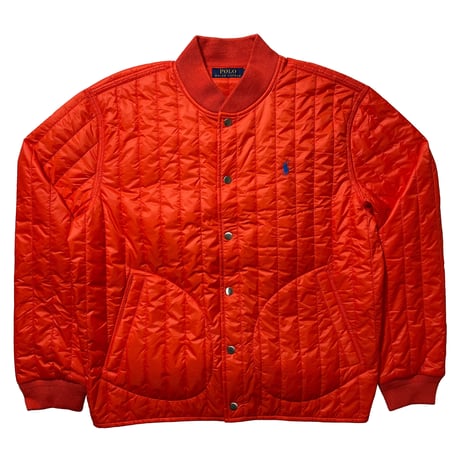 POLO RALPHLAUREN QUILTED SHELL DOWN JACKET(ORANGE)