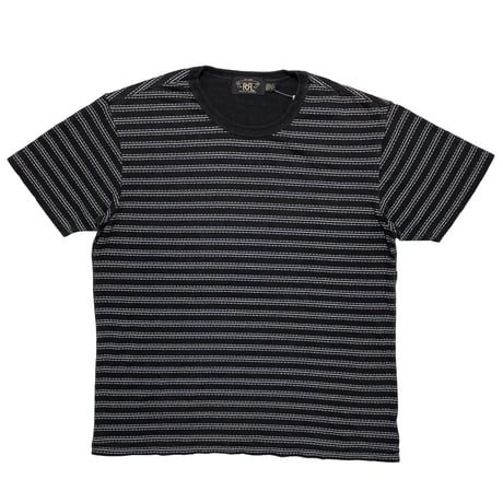 RRL RALPHLAUREN　"INDIGO STRIPE" S/S TEE