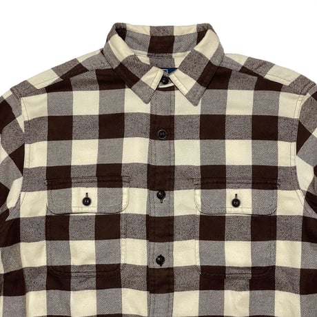 POLO RALPHLAUREN　"BUFFALO CHECK" FLANNEL SHIRT