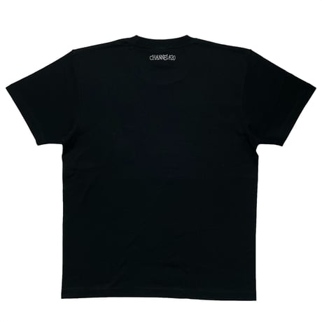 Channel Four Twenty　7.1oz HeavyWeight S/S POCKET Tee (BLACK)