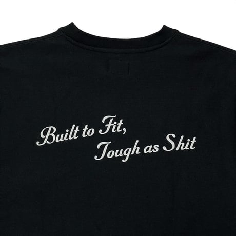 ACAPULCO GOLD　"HIT'EM UP" CREWNECK SWEAT (BLACK)