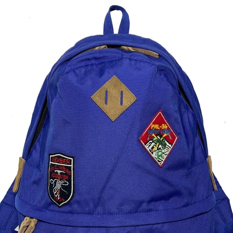 POLO RALPHLAUREN　 "SUEDE TRIM" RANGER BACKPACK (BLUE)
