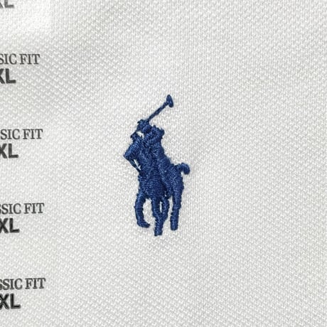 POLO RALPHLAUREN　"PONY" POLO SHIRT(WHITE)