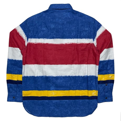 POLO RALPHLAUREN　"STRIPED" OXFORD WORKSHIRT