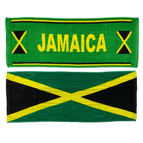 JAH TRIBE　"JAMAICA FLAG" TOWEL