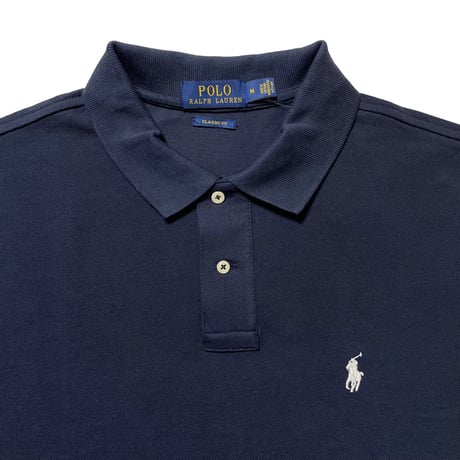 POLO RALPHLAUREN　"PONY" POLO SHIRT (NAVY)US限定