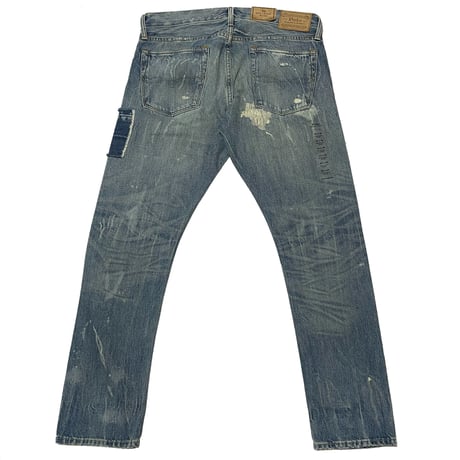 POLO RALPHLAUREN　"THE SUVLIVAN SLIM"　PATCH WORK DENIM