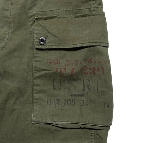 POLO RALPHLAUREN　"HERRINGBONE" CARGO SHORTS
