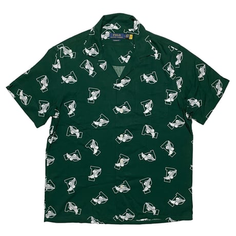 POLO RALPHLAUREN　"P-WING" CAMP SHIRT
