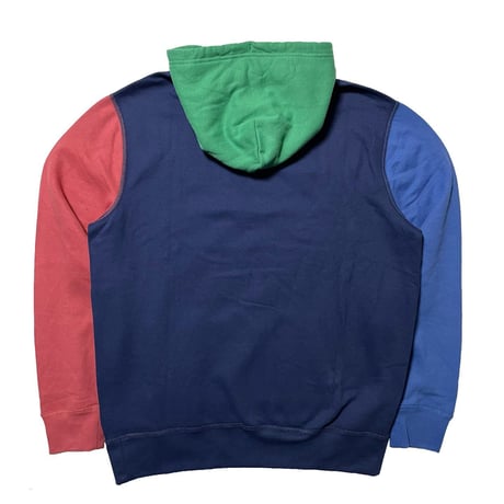 POLO RALPHLAUREN　"COLOR BLOCK" LINING HOODIE