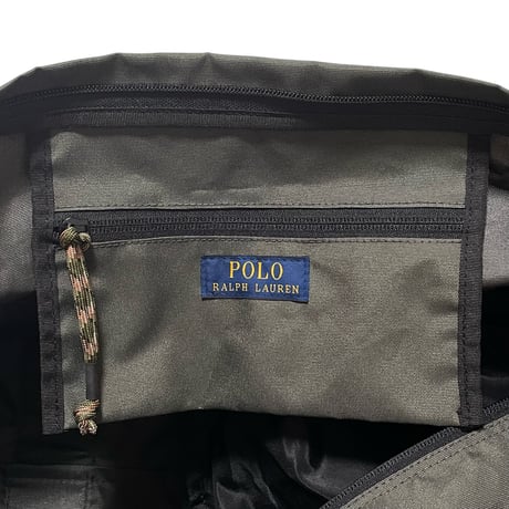 POLO RALPHLAUREN　 CANVAS DUFFEL (GREEN)