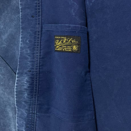 POLO RALPHLAUREN　 "MOLE-SKIN" UTILITY COVER ALL JACKET