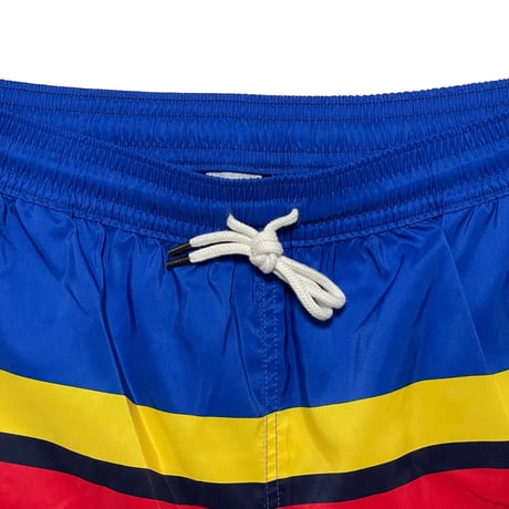 POLO RALPHLAUREN　"LOGO STRIPE" SWIM SHORTS