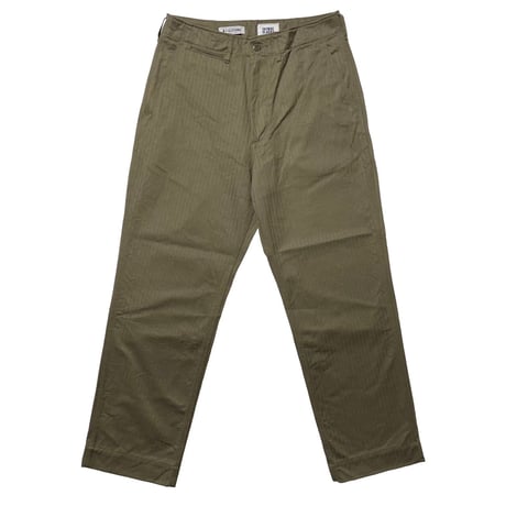 M.V.P. x CORONA　 "HERRINGBONE" DESERT SLACKS (OD)