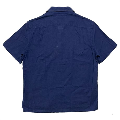 POLO RALPHLAUREN　"LINEN COTTON" CAMP SHIRT