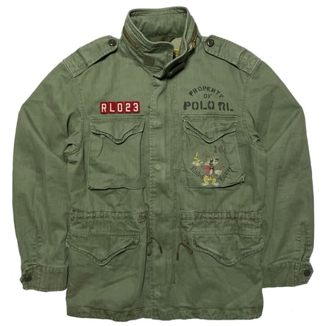 POLO RALPHLAUREN　"STENCIL" M-65 MILITARY JACKET