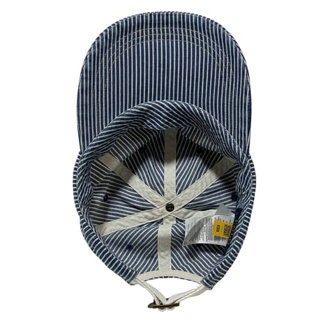POLO RALPHLAUREN　"INDIGO STRIPED" 6PANEL CAP