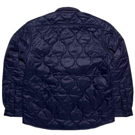 POLO RALPHLAUREN　"PADDED" QUILTING OVERSHIRT (NAVY)