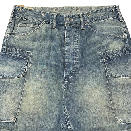 RRL RALPHLAUREN　"INDIGO DENIM" CARGO SHORT