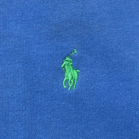POLO RALPHLAUREN　"LINING" HOODIE (BLUE)