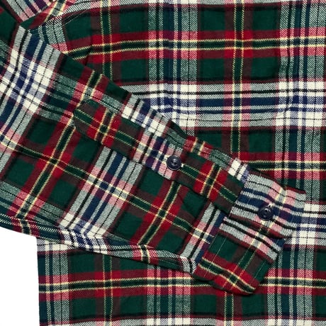 POLO RALPHLAUREN　"CHECKED" FLANNEL SHIRT