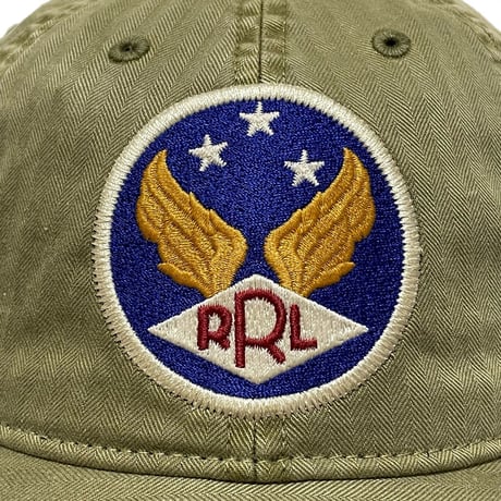 RRL RALPHLAUREN　 "WINGED LOGO" HERRINGBONE CAP