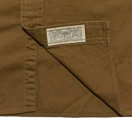 RRL RALPHLAUREN　"COROZO BUTTON" TWILL WORK SHIRT