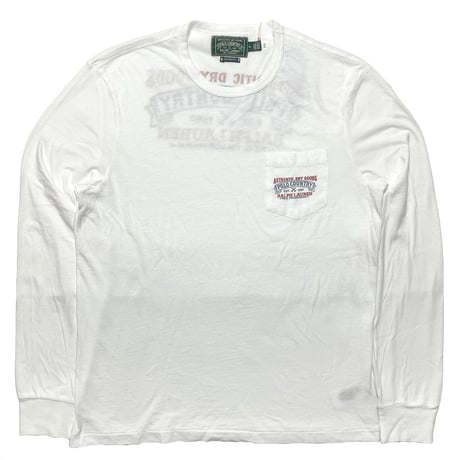 POLO COUNTRY RALPHLAUREN　"LOGO" POCKET L/S TEE