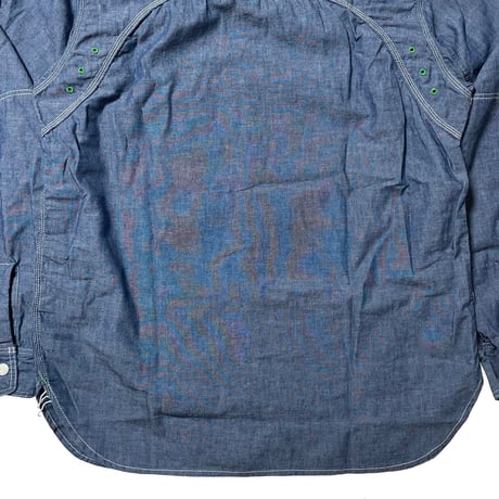 "MVP"　CHAMBRAY SHIRTS TYPE1 (INDIGO)