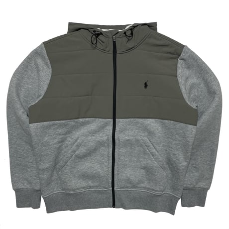 POLO RALPHLAUREN　"HYBRID" FULL-ZIP HOODEY
