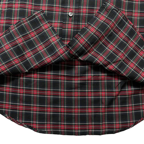 POLO RALPHLAUREN　"RED PLAID" BOTTON-DOWN SHIRT