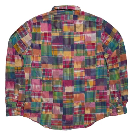 POLO RALPHLAUREN　"PATCH WORK" L/S SHIRT