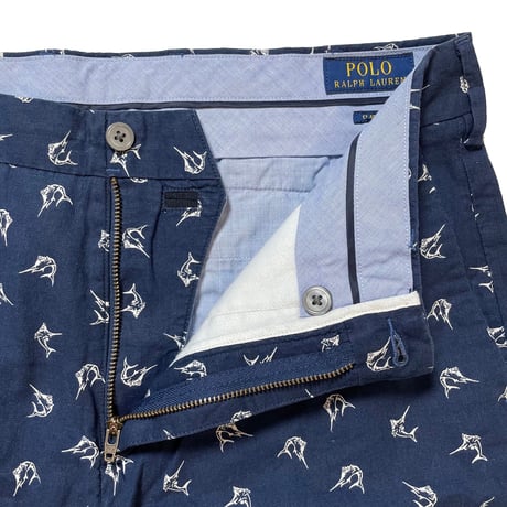 POLO RALPHLAUREN　"MARLIN PATTERN" SHORT PANTS