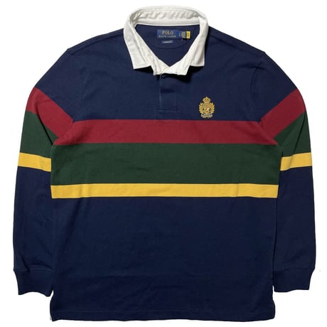 POLO RALPHLAUREN　"CREST LOGO" RUGBY SHIRT