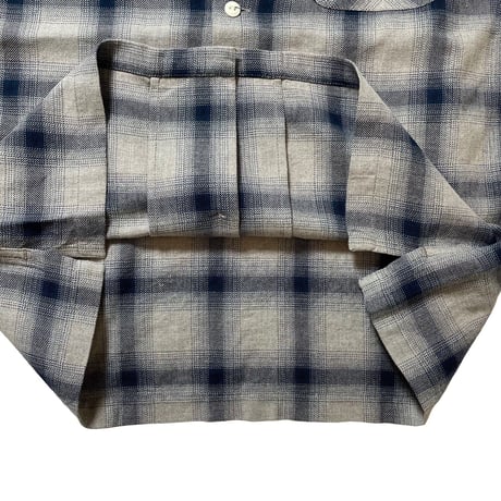 FIVE BROTHER　WORK SHIRT　NAVY OMBRE