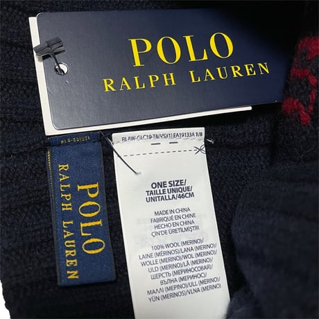 POLO RALPHLAUREN　KNIT CAP