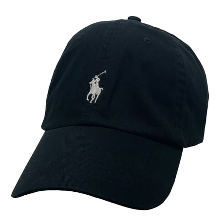 POLO RALPHLAUREN　CLASSIC BASEBALL CAP (BLACK)