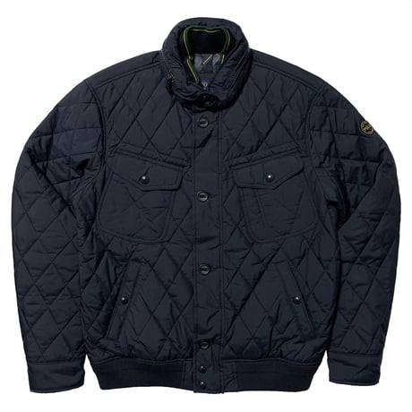 POLO RALPHLAUREN　QUILTING BOMBER JACKET (NAVY)