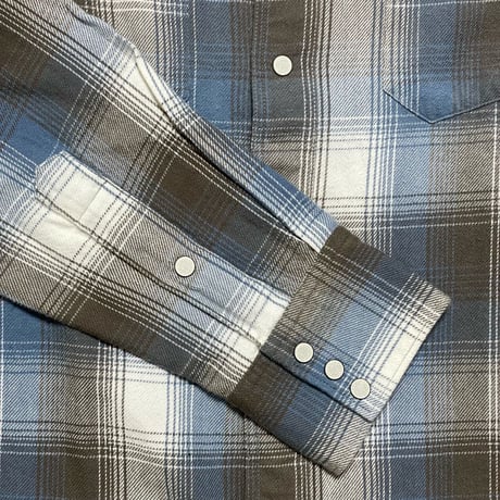 RRL RALPHLAUREN　"SNAP BUTTON" FLANNEL SHIRT