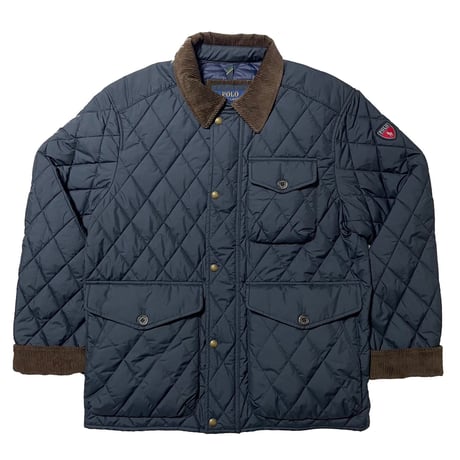 POLO RALPHLAUREN　QUILTING JACKET (NAVY)
